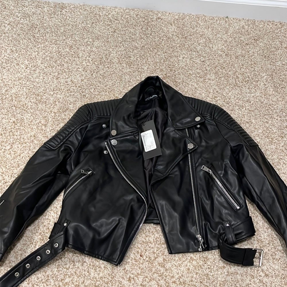 Brand new crop biker